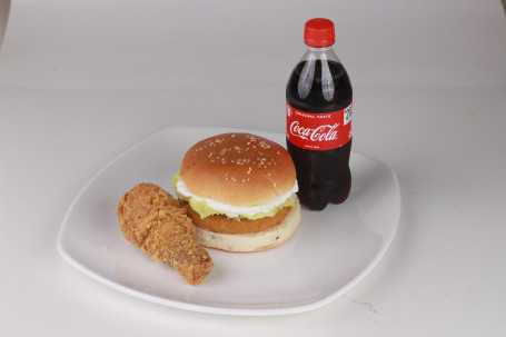 Classic Chicken Burger 1Pc Chicken Combo