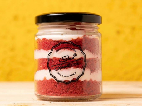 Red Velvet With Cream Cheese Jar