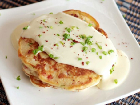 Bacon And Cheese Pancakes