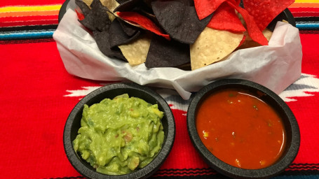 Chips Salsa Add Guacamole