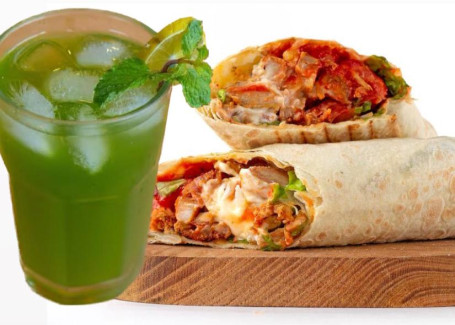 Chicken Shawarma With Mojito