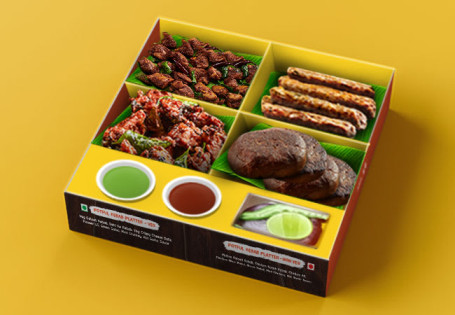 Potful Kebab Platter Non Veg (Serves 4 5)