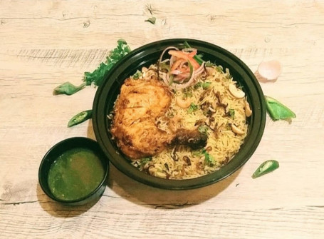 Dum Mandi Rice With Chicken Whole Leg