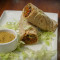 Red Pepper Hummus And Vegetable Wrap