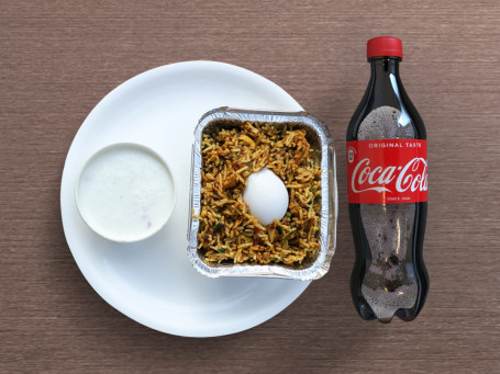 Egg Biryani Coke 750 Ml Pet Bottle