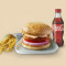 Aloo Tikki Burger Normale Patatine Fritte Coca Cola 250 Ml