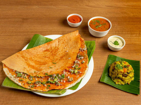 Achari Onion Masala Dosa