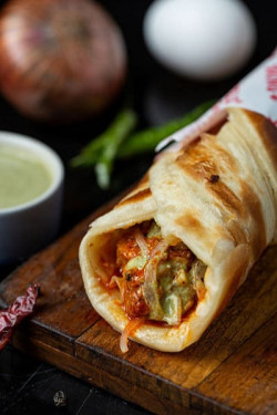 Mutton Seekh Chicken Shami Kabab Roll