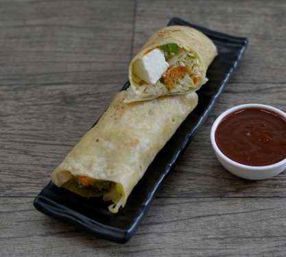 Paneer Manchurian Frankie Roll