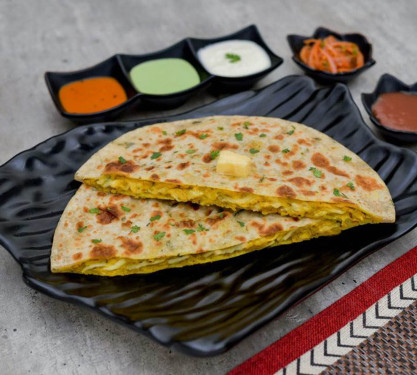 Aloo Cheese Paneer Paratha