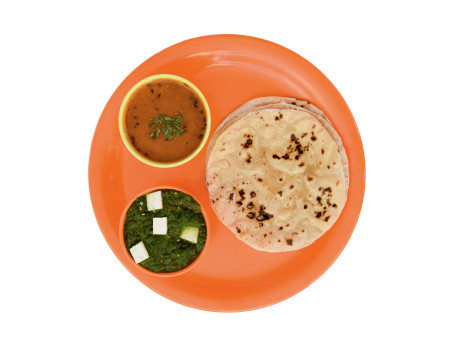 Palak Paneer With Phulka Roti Panchkuti