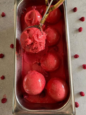 Fresh Strawberry Sorbett Gelato