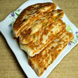 Cheese Gobi Jain Paratha