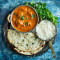 Butter Chicken With Rice And Roti Combo