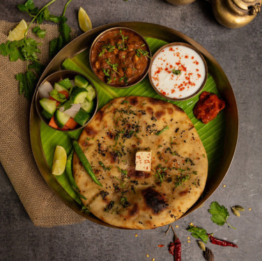 Chhole Kulcha Thali