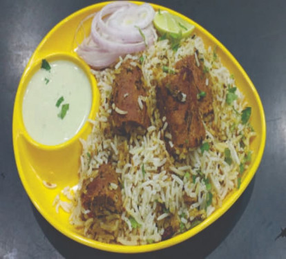 Chicken Sheekh Kebab Biryani