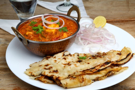 Paneer Butter Masala 2 Butter Roti 1 Raita