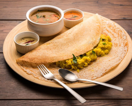 Cheese Plain Schezwan Dosa