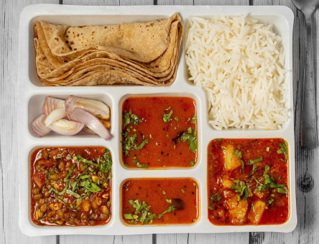 Gujarati Thali [Non Jain]