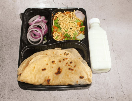 Veg.jaipuri (200Gms) Butter Tawa Roti 5Pc Butter Milk (200Ml) Salad Pickel