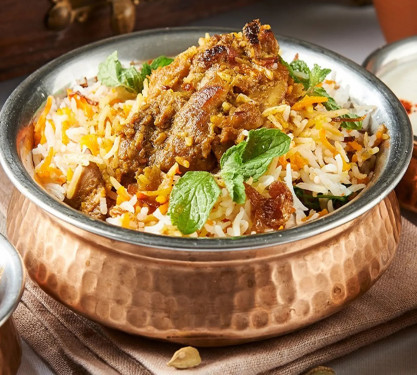 Dum Baked Chicken Tikka Biryani