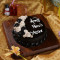 Chocolate Truffle New Year Cake Half Kg [Egg]