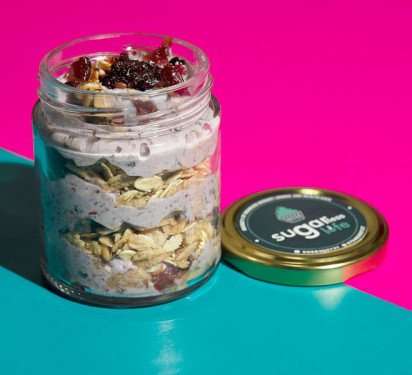 Mixed Berry Granola Parfait Jar