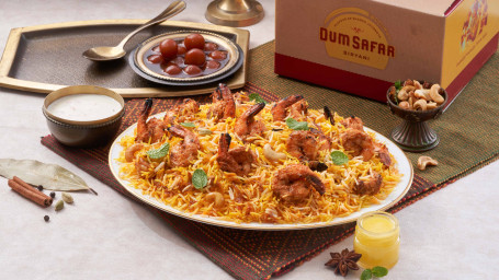 Overload Prawns Dum Biryani (Serves 2)