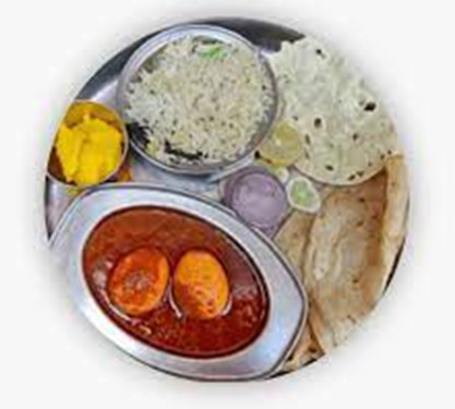 Egg Curry Thali [Butter]