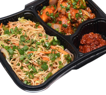 Paneer Chill Manchurian Noodles Combo