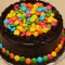 Chocolate Gems Cake[Eggless]