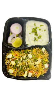 Saffron Special Pulao With Raita