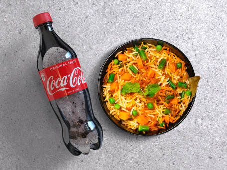 Veg Biryani Coke 750 Ml Pet Bottle