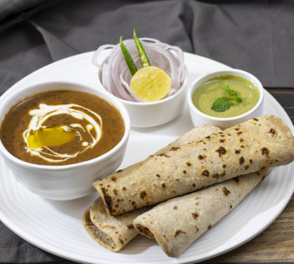 Dal Makhni 3 Roti Salad