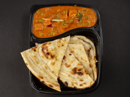 Half Mattar Paneer 4 Roti