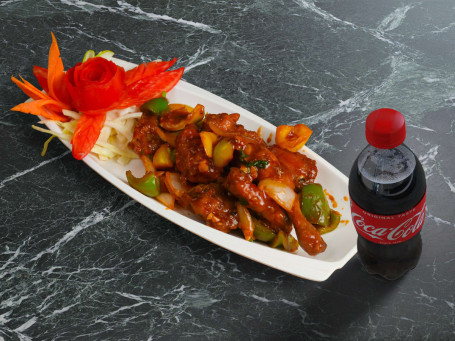 Chilli Chicken(10 Pc) Coke 250 Ml Pet Bottlecs