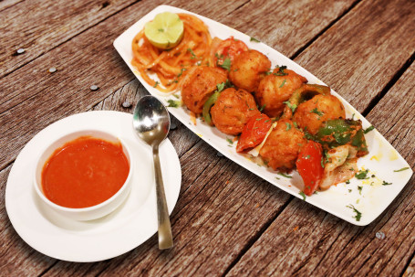 Tandoori Veg Momos (8 Pezzi)