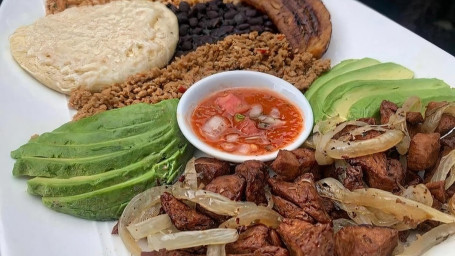 “Bandeja Paisa” Colombian Variety Plate