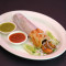 Special Mutton Egg Kathi Roll Special Lacha Pyaz , Chutney