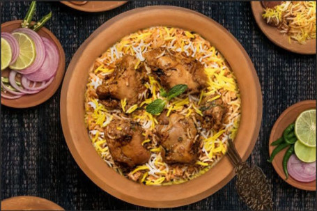 Chicken Dum Biryani Handi (Disossato)