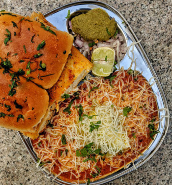 Cheese Pao Bhaji