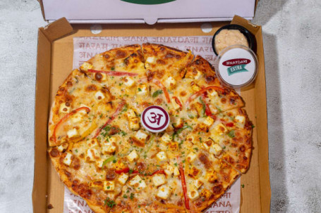 Paneer Tikka Pizza (Signature) (Thin Crushed)