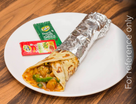 Single Egg Aloo Kathi Roll