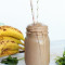 Banana, Chocolate And Oats Shake