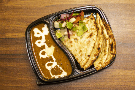 Aloo Parantha With Dal Makhani