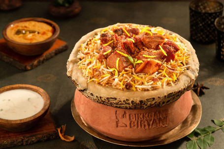 Handi Mutton Dum Hyderabadi Biryani (Celebration)