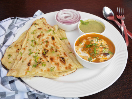 Paneer Lababdar With Butter Naan