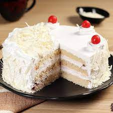 White Forest Cake Costs Rupees [500Gms]