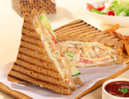 Veg N Corn Grilled Sandwich (450 G) (209.7 Kcal)