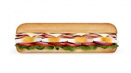 Prosciutto, Uova E Formaggio Subway Footlong Reg; Colazione